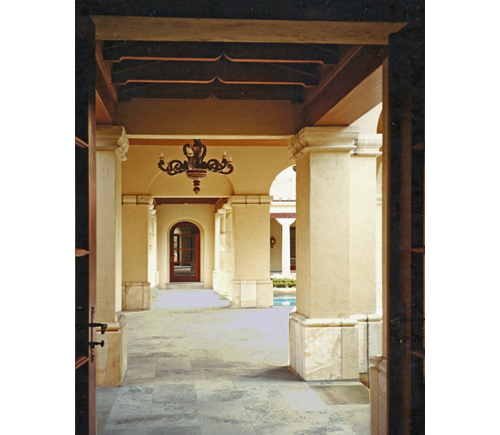 WALKWAY COURTYARD PERSPECTIVE