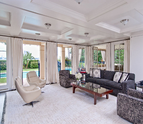 FAMILY ROOM WITH PANORAMIC VIEWS