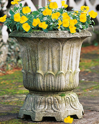 ANTIQUE PLANTER DETAIL