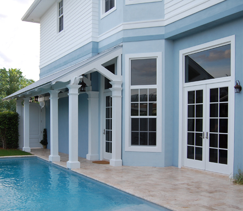 COURTYARD FACADE PERSPECTIVE