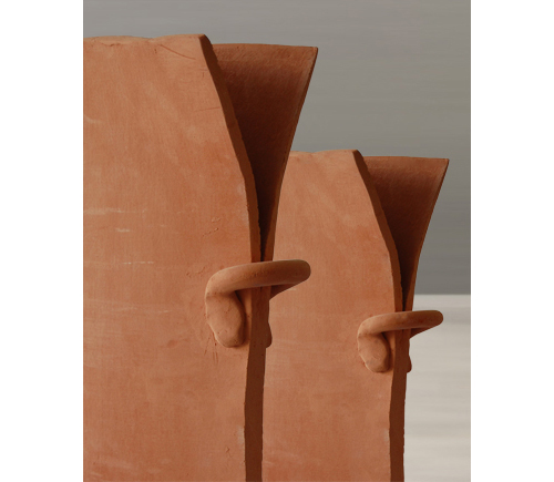 EDUCED VASE - TERRA COTTA