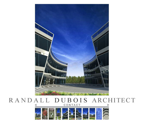 ARCHITECTURAL PORTFOLIO WEBSITE - PROJECT 1