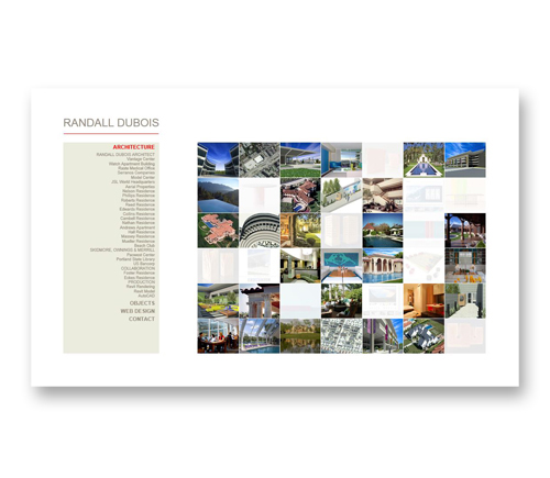 ARCHITECTURAL PORTFOLIO WEBSITE