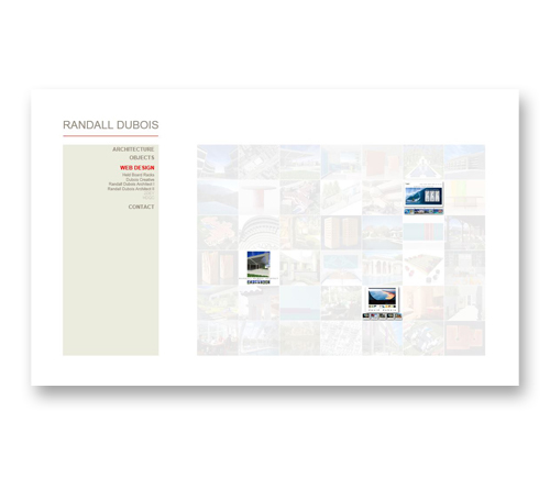 ARCHITECTURAL PORTFOLIO WEBSITE