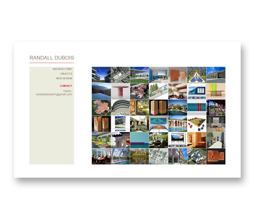 ARCHITECTURAL PORTFOLIO WEBSITE