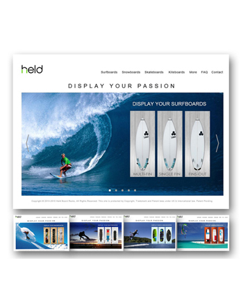 HELD BOARD RACKS WEBSITE