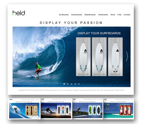 HELD BOARD RACKS WEBSITE